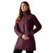 Regatta Selenar Veste d'hiver longue et rembourrée imperméable et légère pour femme