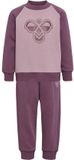 Hummel Hmlmini Reg Bumble Set Kinder Trainingspak Katoen Zwart Paars