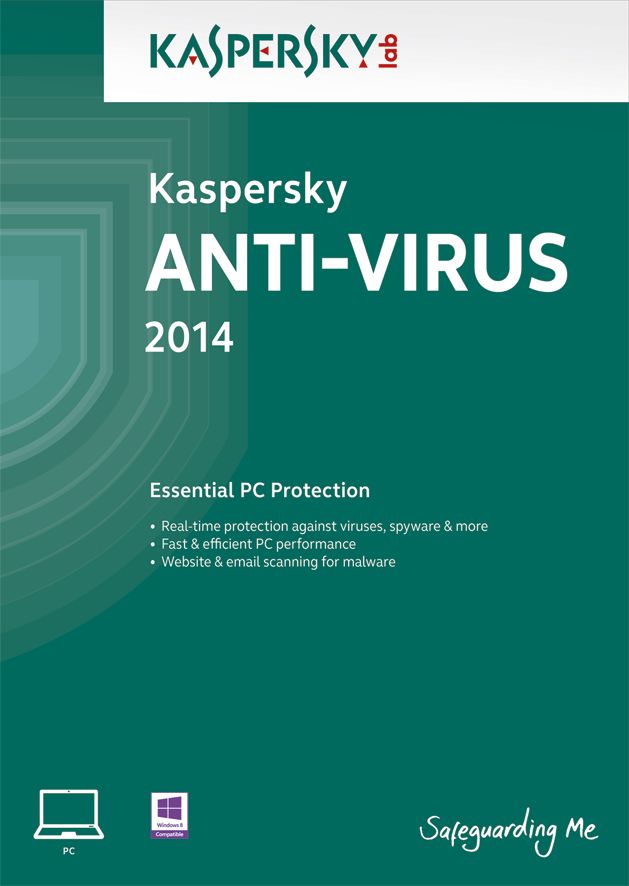 Kaspersky Anti-Virus 2014 - 1 User