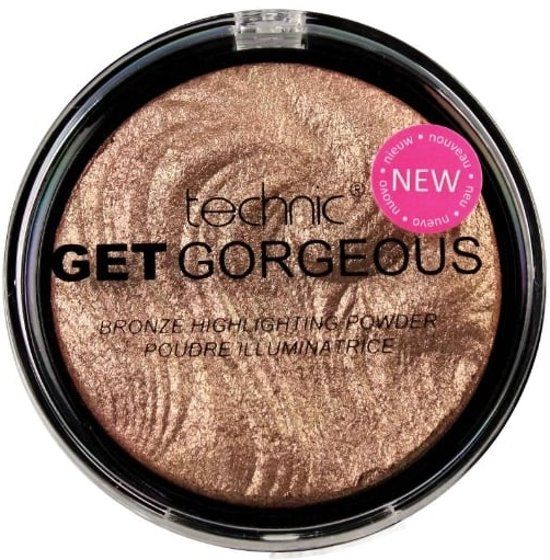 Technic Get Gorgeous Bronze Highlighting Powder - 5021769268031