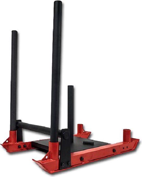 Muscle Power Crossfit Power Sledge Pro - Rood