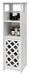 Armoire de salle de bain - Armoire de rangement - 22 x 22 x 78 cm - Auto-assemblage - Blanc
