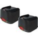 Bosch Vhbw 2x Batterie Compatible Avec Citymower 18, Easygrasscut 18, Easygrasscut 18-230 Outil Électrique Et De Jardin (5000 mAh, Li-ion, 18 V)