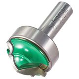 Trend C203X1/2TC lagergeleid klassiek paneel 6.3mm radius - zilver