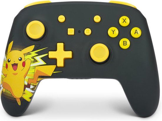 PowerA draadloze controller voor Nintendo Switch - Pikachu Ecstatisch