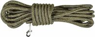 Bobby Walk 5 M hondenriem, 3 meter/dikte 1,2 cm, slanglijn, robuust nylon, kaki, 5 meter