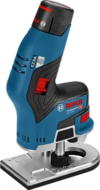 Bosch GKF 12V-8 Professional Kantenfreesmachine - 12V - Zwart/Blauw/Rood
