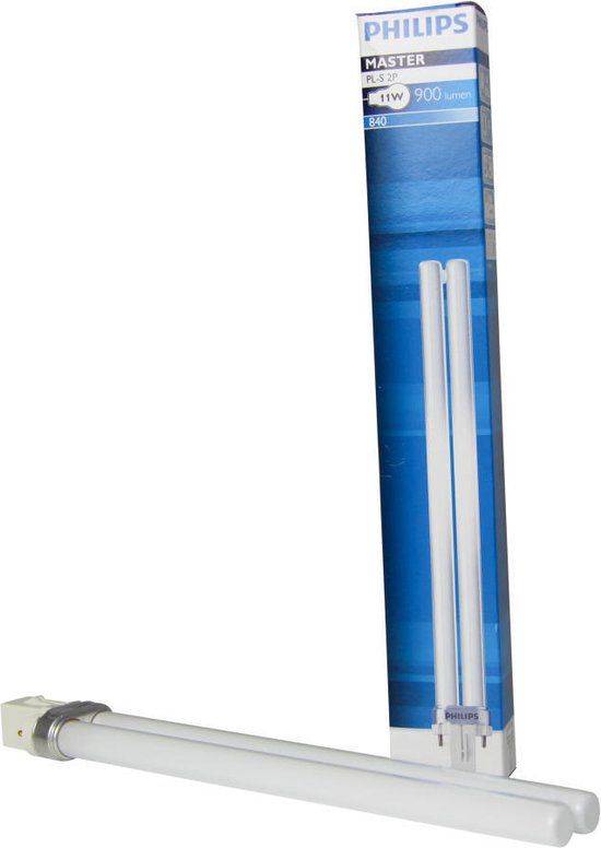Philips MASTER PL-S 2P 11W 840 - Koel Wit | G23 | 4000K