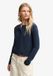 Superdry Athletic Essential Waffle Top Slanke Pasvorm Dames Lange Mouwen Shirts Marineblauw