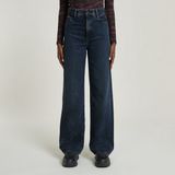G-Star Deck 2.0 High Loose Wmn Damen Jeans 24/32 Baumwolle Worn in Deep Space Herbst/Winter 2024