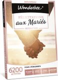 Wonderbox Coffret cadeau - Félicitations aux mariés - Sensation