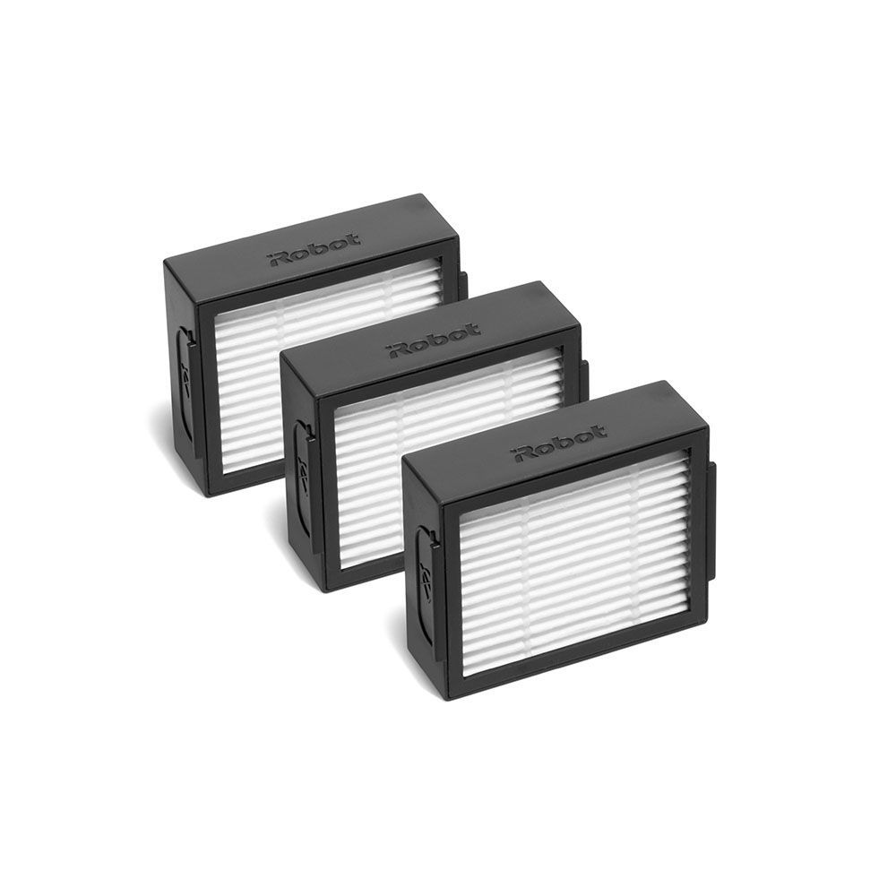 iRobot Roomba e- en i-serie Filter - 3-pack - Zwart/Wit