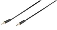 Vivanco 46130 Câble audio 0,3 m 3,5 mm Noir