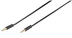 Vivanco 46130 Câble audio 0,3 m 3,5 mm Noir