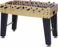 Garlando F-3 Maple Voetbaltafel - Kickertafel - Telescopische stangen - Esdoorn - voor het hele gezin - inclusief 10 balletjes