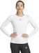 Adidas Techfit Training T-shirt Lange Mouwen Wit Dames M
