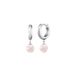 Engelsrufer Dames-Oorringen 925 Zilver Roze Rozenkwarts