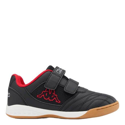 Kappa Imitatieleren Sneakers - Zwart/Rood