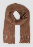s.Oliver Doek met franjes bruin