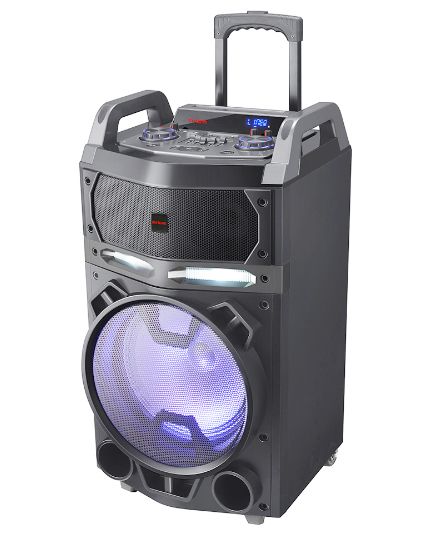 Merkloos Aiwa KBTUS-700 - Draagbare Party Speaker - Zwart - 80W - Bluetooth - FM Radio