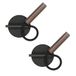 Comely Binnen LED Wandlamp, 2 Stuks Bed Muurlamp 4W, LED Leesspots voor Slaapkamer Woonkamer Kantoor, Koel Wit Licht 6500K