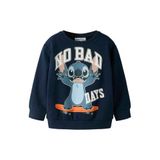 NAME IT MINI sweater met print - donkerblauw