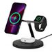 Belkin MagSafe 3-in-1 draadloze oplader, 15W iPhone snel opladen, Apple Watch snel opladen, AirPods laadstation voor iPhone 13, 12, Pro, Pro Max, Mini, AppleWatch Series 7, SE en AirPods - zwart