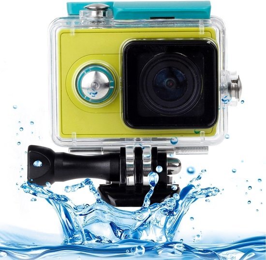 - XM39-C Waterdicht Housing beschermings hoesje met Buckle Basic Mount voor Xiaomi Xiaoyi Sport Camera Waterdicht Depth: 45m