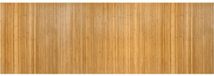 vidaXL - Vloerkleed - rechthoekig - 100x300 cm - bamboe - naturel