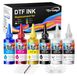 Epson Encre DTF 600 ml (6 x 100 ml) CMJN + 2 Blanc