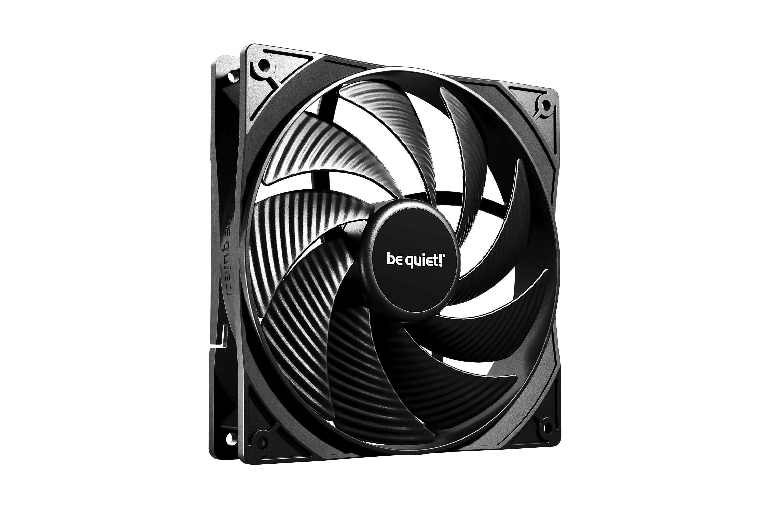 be quiet! Pure Wings 3 140mm PWM High-Speed Computer Case Fan Black 1 Piece
