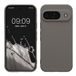 kwmobile Hoes compatibel met Google Pixel 9 hoes - TPU telefoonhoes met camerabescherming - Stone Dust