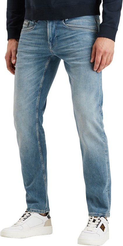 PME Legend Heren Jeans Broeken SKYRAK regular/straight Fit Blauw 38W / 32L Volwassenen