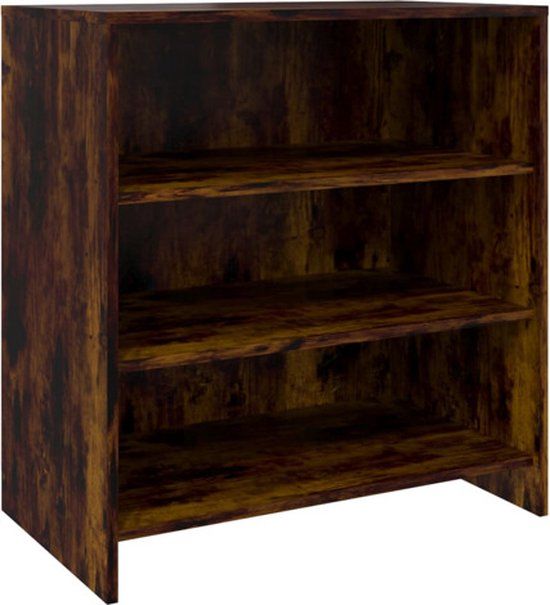 vidaXL Dressoir Gerookt Eikenhout 70x40,5x75 cm