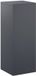 vidaXL Plantenstandaard antraciet 30 x 30 x 80 cm Roestvrij Staal