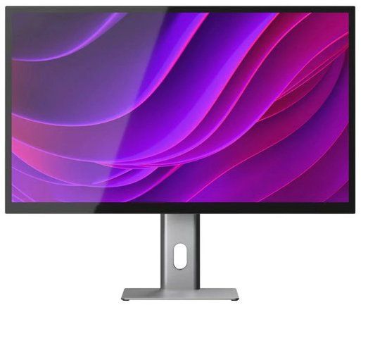 Alogic Aspekt 32 Monitor met Raise Stand (UHD 4K) – IPS-Scherm met 400 Nits Helderheid – 1000:1 Contrastverhouding – Ingebouwde Luidsprekers van 5Wx2 - Grijs