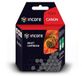 INCORE Cartouche noire - 12 ml - Compatible avec Canon