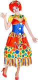 Tectake dressforfun - Vrouwenkostuum clown Fridoline S