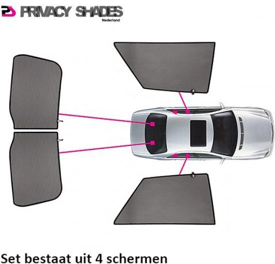 Privacy shades Skoda Fabia (IV) 2021-heden autozonwering