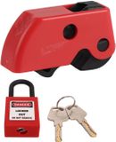 Bol Ensemble de verrouillage universel pour disjoncteurs - Sûr, compact, nylon et laiton