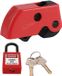 Bol Ensemble de verrouillage universel pour disjoncteurs - Sûr, compact, nylon et laiton