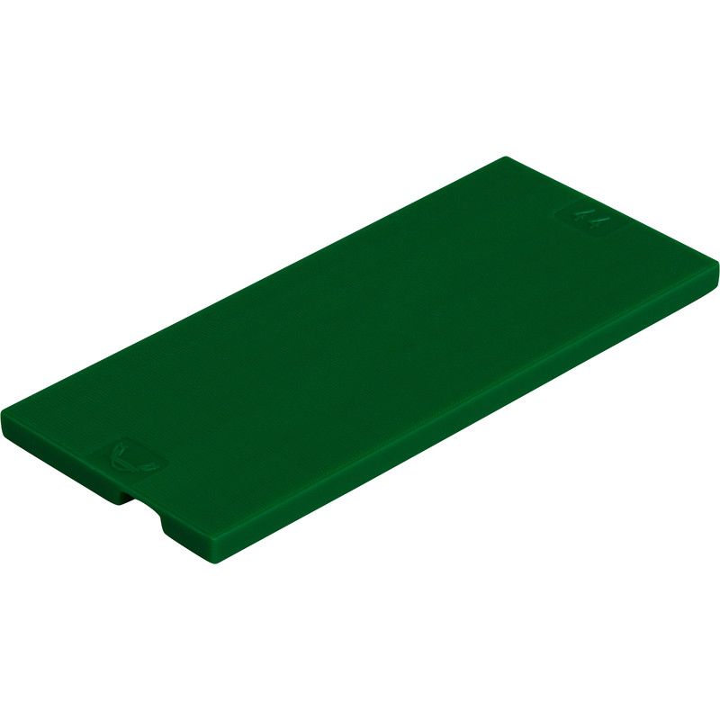 Kunststof triple blokje 100x44x5mm