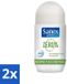 Sanex Déodorant Roll-on Peau Normale Zero% 50 ml - Lot de 2