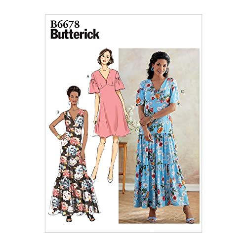 Butterick B6678 Misses' Dress Pattern - White