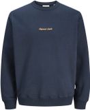 JACK&JONES JORNORREBRO EMB SWEAT CREW NOOS JNR Jongens Sweater - Sky Captain - Maat 128