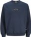 JACK&JONES JORNORREBRO EMB SWEAT CREW NOOS JNR Jongens Sweater - Sky Captain - Maat 128