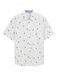 TOM TAILOR Chemise bleu / blanc