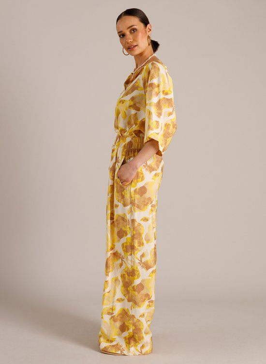 YEST Meline Bottoms - Raffia/Multi Colour - maat 44