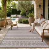 Paco Home In-& Outdoor Vloerkleed Balkon Terras Keukenvloerkleed Modern Boho Ethno Patroon 160x220 cm