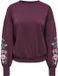 ONLY Gebloemde Sweater Paars